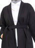Black RD - Ribbed Long - Feather Jacket - Khotwh
